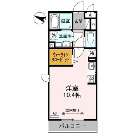 エミネンスIIの物件間取画像